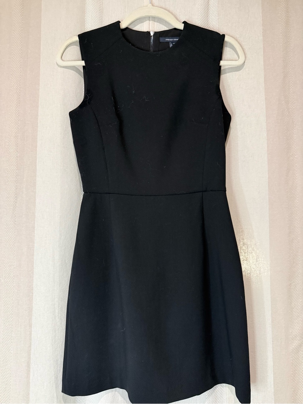 French Connection Black Sleeveless A Line Dress Size 0